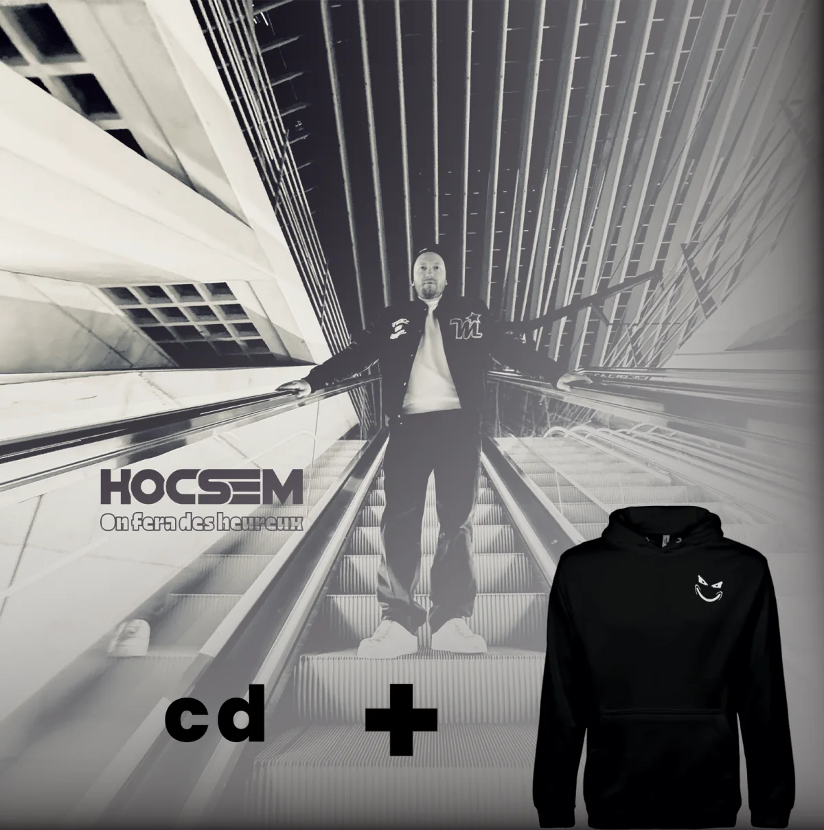 On fera des heureux – Pack CD + hoodie