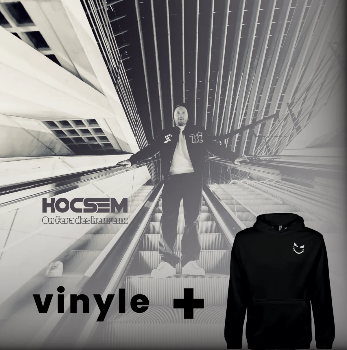 On fera des heureux – Pack vinyle + hoodie